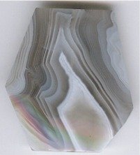 Faceted Botswana Agate